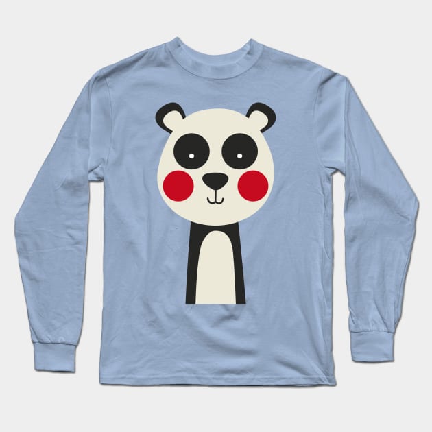 Panda Long Sleeve T-Shirt by JoanaJuheLaju1